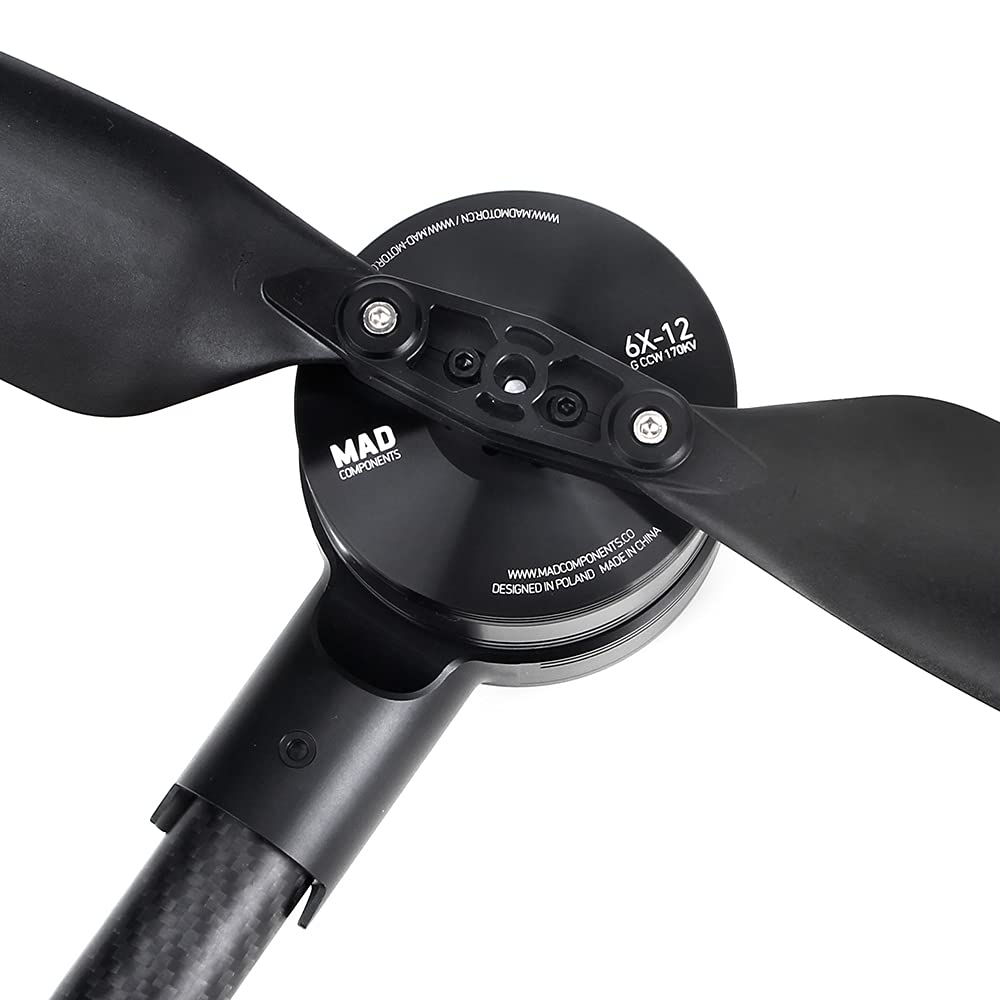 6X12 G-CW 170kv/2270 Drone arm Sets MAD COMPONENTS Integrated Propulsion Combo for Power System FOC(Field Oriented Control) multirotor Quadcopter Drone RC Hobby rig