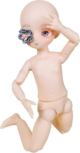 Proudoll Muñeca BJD de 16 de 11.8 in y 12 pulgadas con articulación de bola, 18 articulaciones de movimiento, figuras de acción de PVC, cuerpo de