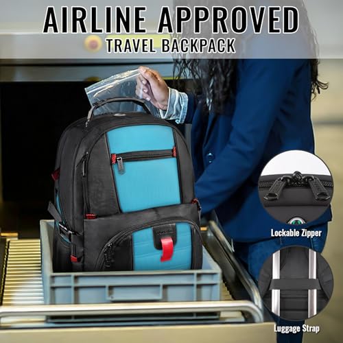 Image of YOREPEK Large Laptop Backpack for Men, Heavy Duty Travel Backpack