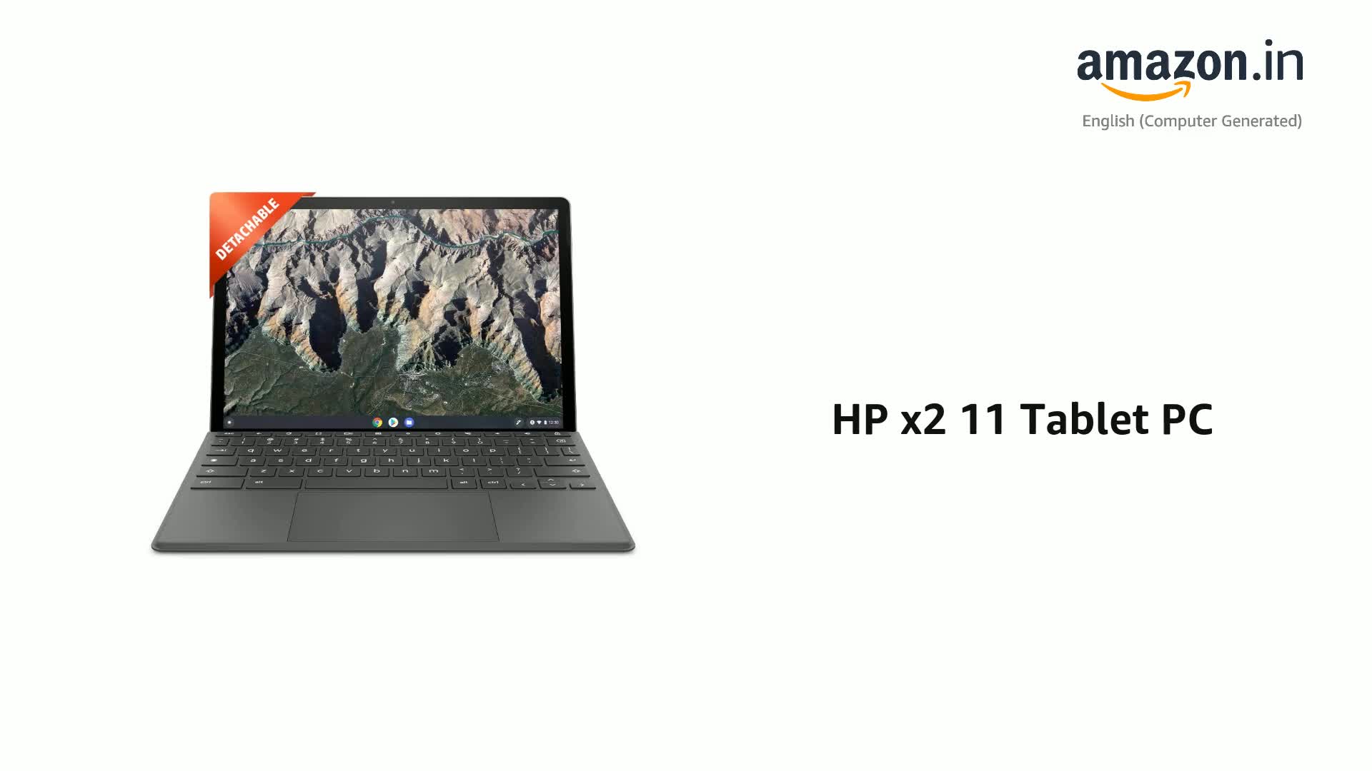 HP x2 11 Tablet PC with Detachable Keyboard and Wireless