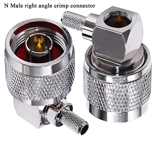 Conector N Macho Ángulo Derecho 5 piezas TUOLNK miniatura 5