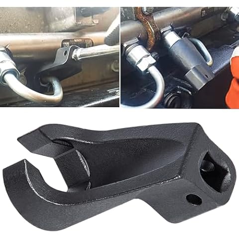 E-cowlboy 19MM High Pressure Fuel Line Socket Tool for Detroit Diesel DD13 DD15 DD16 Alternative to W47058090900 Cover