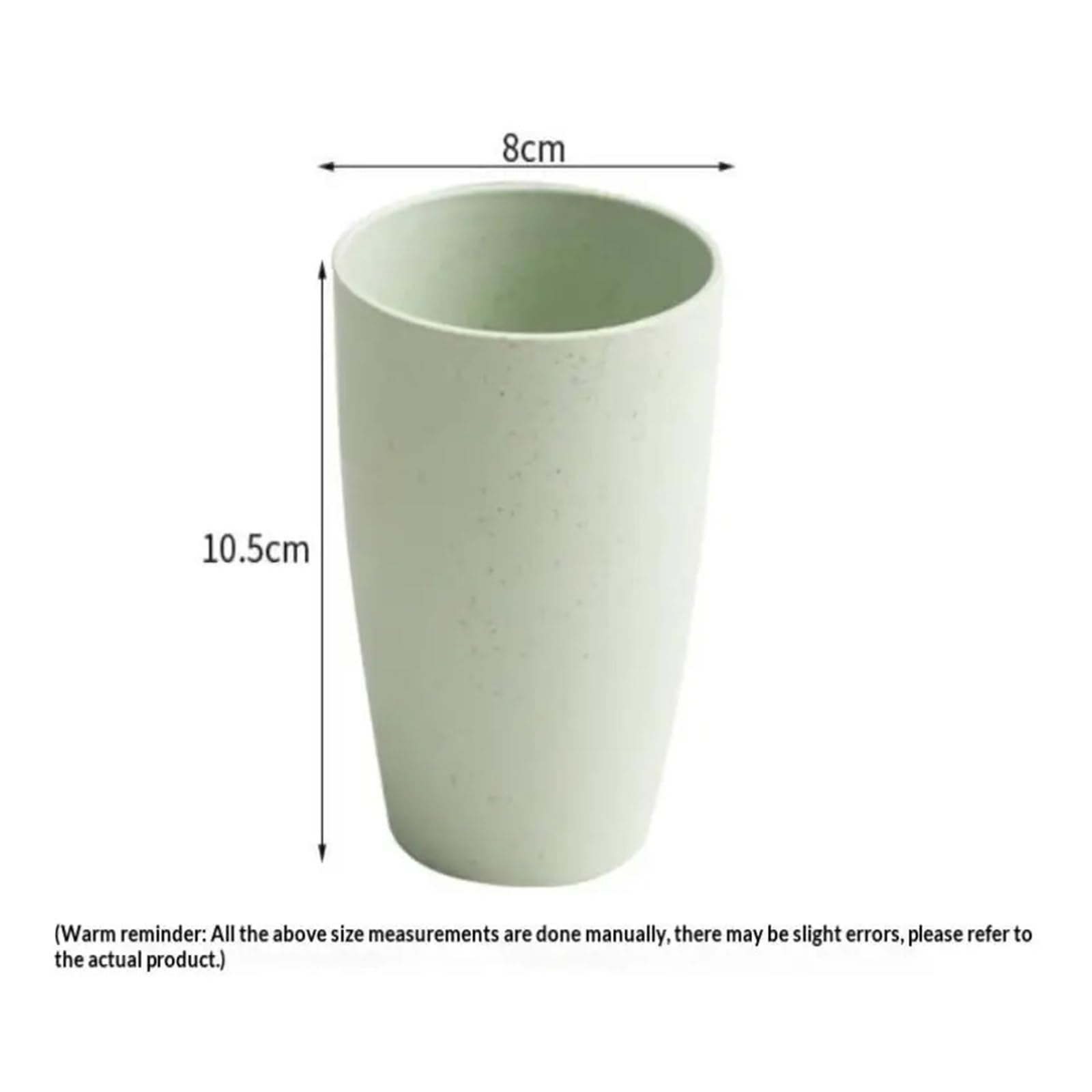 Tragbarer Mehrzweckbecher for Wasser und Mundspülung for unterwegs | Leichter Kunststoffbecher(Pink 12pcs)