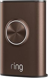 Ring Interchangeable Faceplate — Compatible with Wired Doorbell Pro (3rd Gen), Polished Mocha