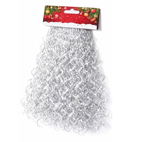 MERRYXMAS Lametta für Advent & Weihnachten als Deko & Dekoration für...