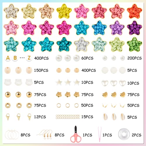 Miniatura 2 de Ruby Cuentas De 3 Mm Para Pulseras, 24 Colores Para Enhebrar, Juego De Cuentas Con Letras, Pulsera Para Hacer Tú Mismo, Para Hacer Collares, Manualidades, Pulseras, Fabricación De Joyas