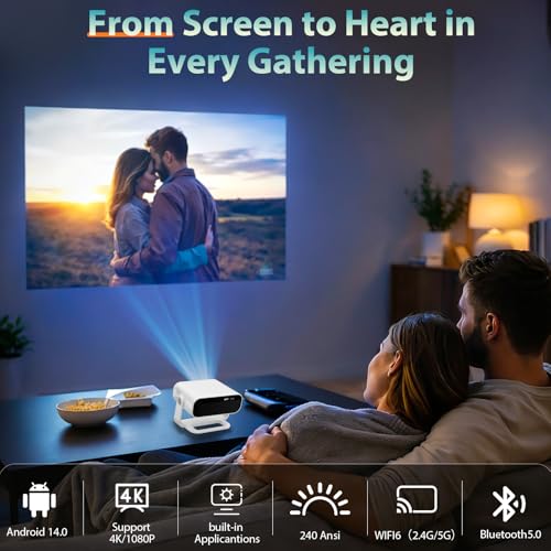 Smart 1080p Movie Projector