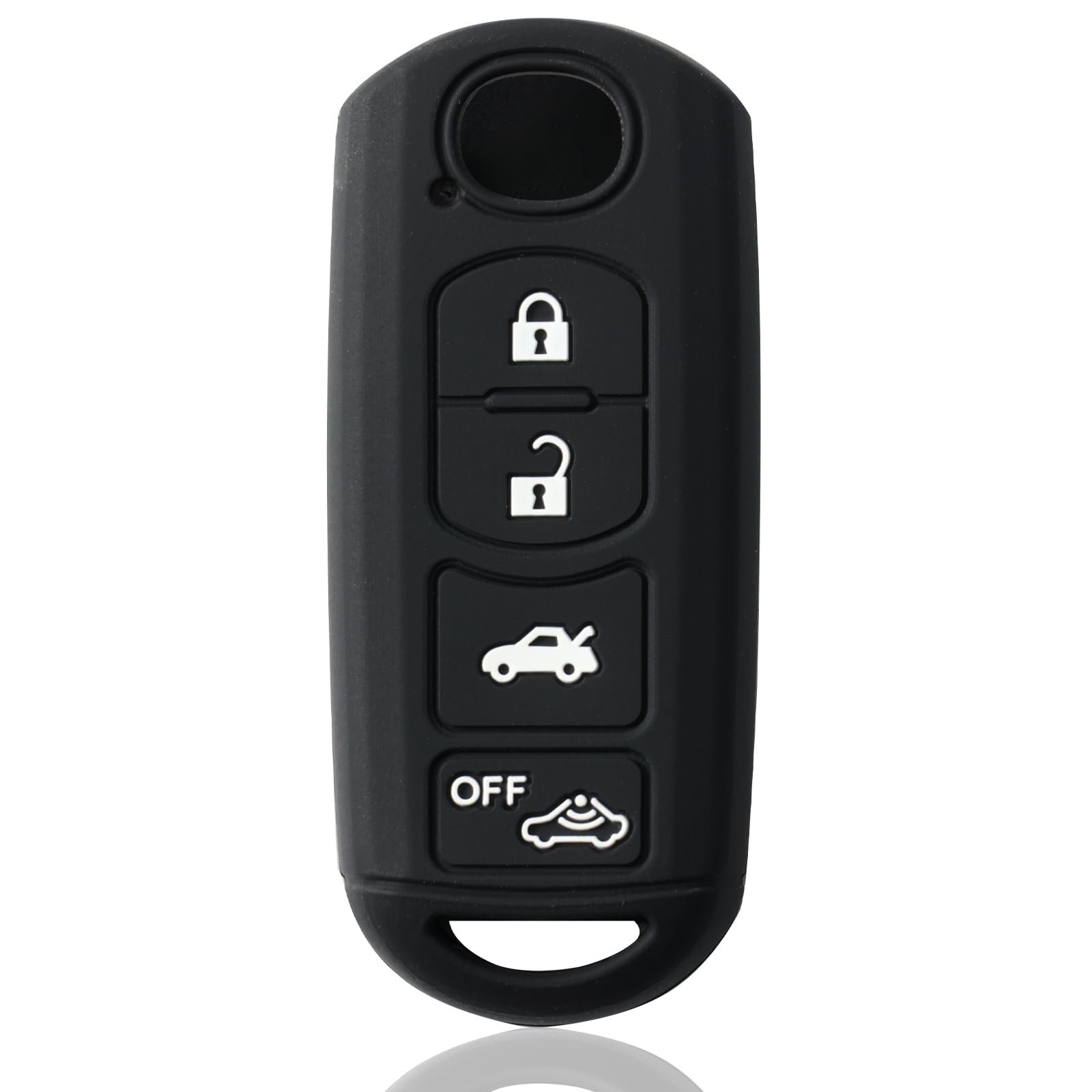 TPU Autoschlüssel-Hülle Für Mazda EZ6 / EZ-60 / EZ6200 (2025) – Schwarz, Kratzfest