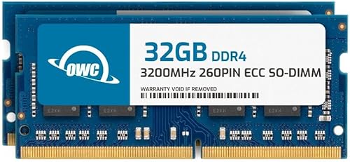 OWC Módulo de actualización de memoria RAM para portátil de 64 GB (2 x 32 GB) DDR4 3200 MHz PC4-25600 CL22 2RX8 SO-DIMM 1.2V 260 pines disponible en Yaxa Venezuela