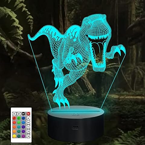 CooPark T-rex 3D Dinosaur Night Light Cover
