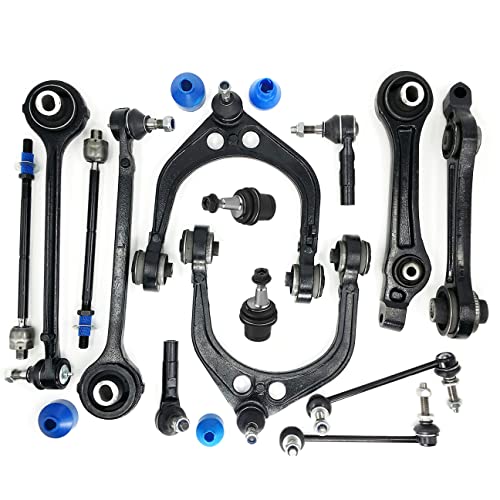 Mid Valley - 14PCS Suspension Kit Front Control Arms Ball Joint Kit Compatible with 2005-2010 Chrysler 300, 2008-2010 Dodge Challenger, 2006-2010 Dodge Charger, 2005-2008 Dodge Magnum RWD