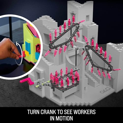 MEGA Squid Game Action Figure Building Toy The Staircase with 1707 Pieces, Motion and Poseable Figure, for Collectors (Amazon Exclusive) - Image 5