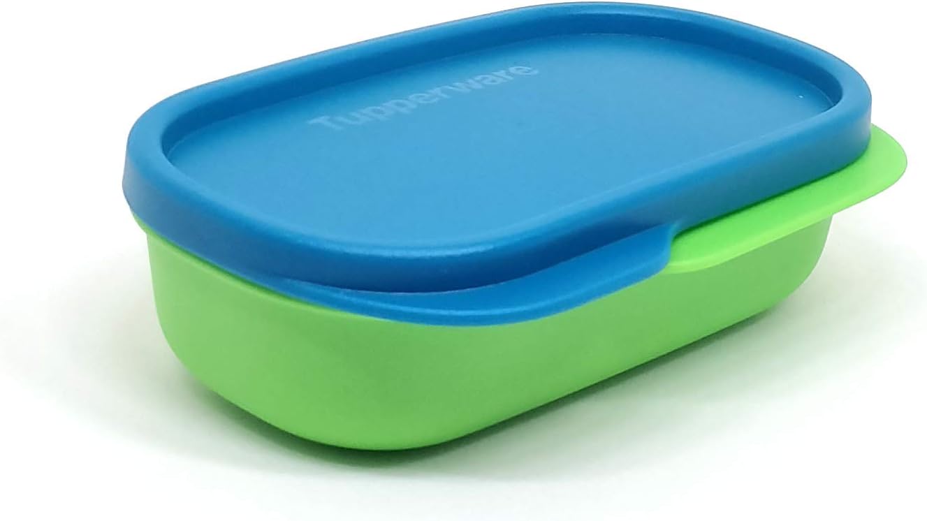 Tupperware My Lunch Green and Blue Multicolor Set of 1 (Colors May Vary)