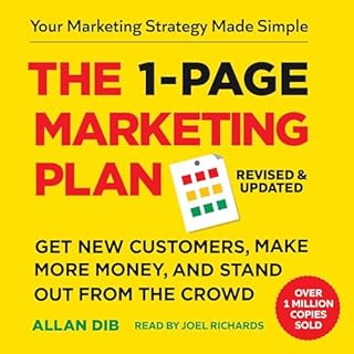 The 1-Page Marketing Plan cover art