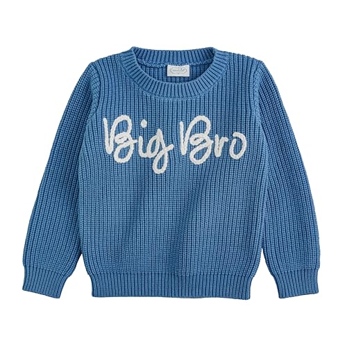 Mud Pie Kids Blue Big Bro Sweater