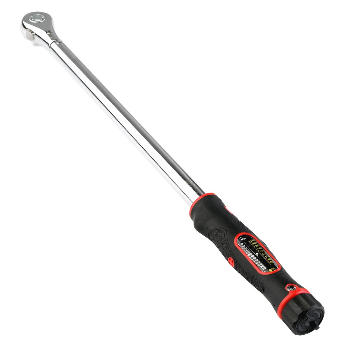 Norbar Black 1/2-Inch Torque Wrench Ratchet With Adjustable 60-300Nm Dual Scale