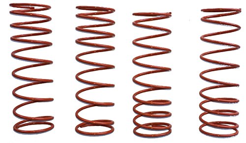 RC Raven Losi LST Red Powder Coated Dual Rate Shock Springs