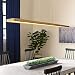ZMH LED Pendelleuchte Hängelampe Holz - Esstischlampe Esszimmer Dimmbar Modern Design 100CM Mit Fernbedienung Esstisch lampe Hängend Höhenverstellbar Hängeleuchte für Wohnzimmer Schlafzimmer Büro