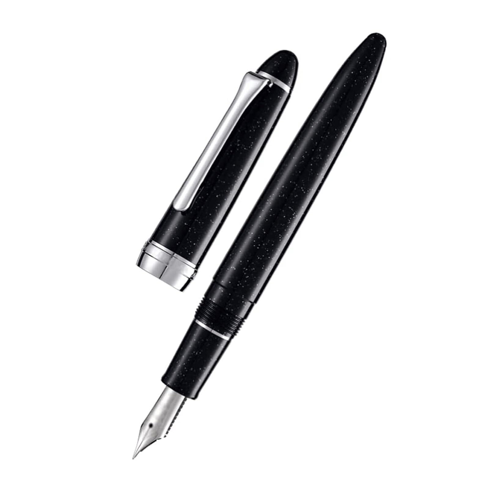 Hochwertiger Füllfederhalter mit 0,4 mm feiner Feder for sanftes Schreiben, Kalligrafie und luxuriöse Signatur – ideal for Damen und Herren.(Purple)