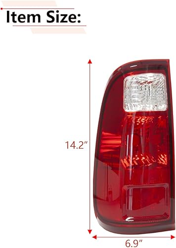 Miniatura 3 de RLB-HILON Conjunto de luz trasera trasera izquierda compatible con Ford F250 F350 F450 Super Duty 2008 2009 2010 2011 2012 2013 2014 2015 2016 año,