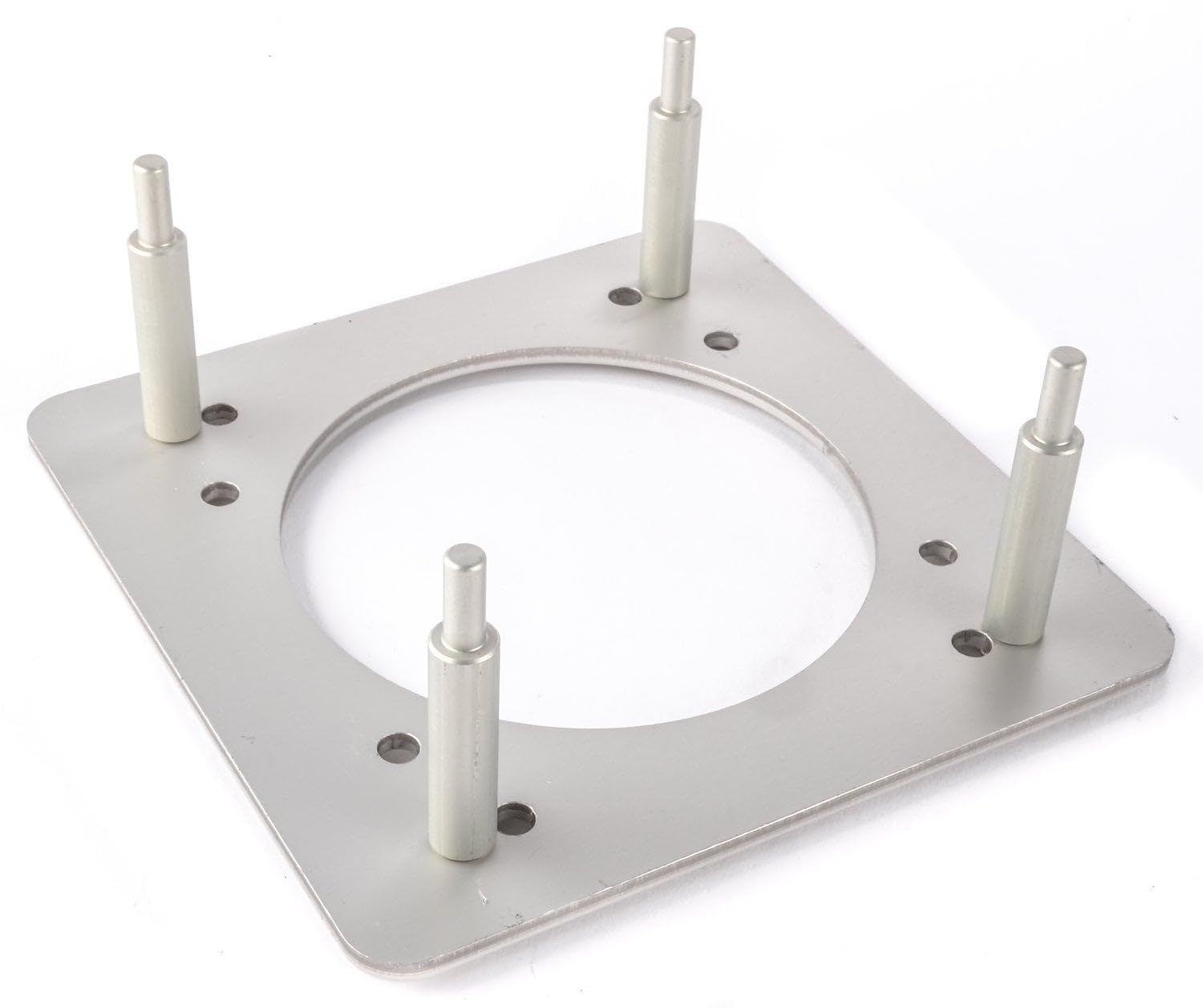 JEGS Carburetor Work Stand | Made in USA | Fits Holley, Quadrajet, Holley 2-BBL Carb | CNC-Machined Billet Aluminum