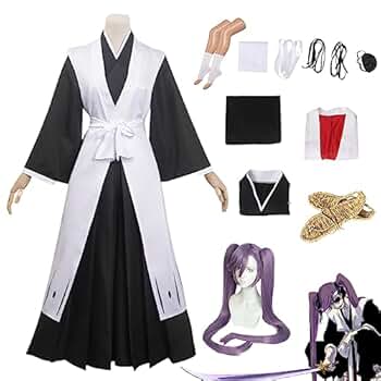 BLEACH 初代6番隊隊長 千年血戦篇 齋藤不老不死 コスプレ 衣装　白哉 Amazon.co.jp: [HAOJEE] 初代6番隊隊長 千年血戦篇 齋藤 不老