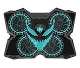 Support de refroidissement ergonomique pour ordinateur portable : placez le support vers le haut ou à plat et maintenez votre ordinateur portable dans une position appropriée. Ce n'est pas seulement un support de refroidissement pour ordinateur portable, mais aussi un support parfait pour ordinateur portable.