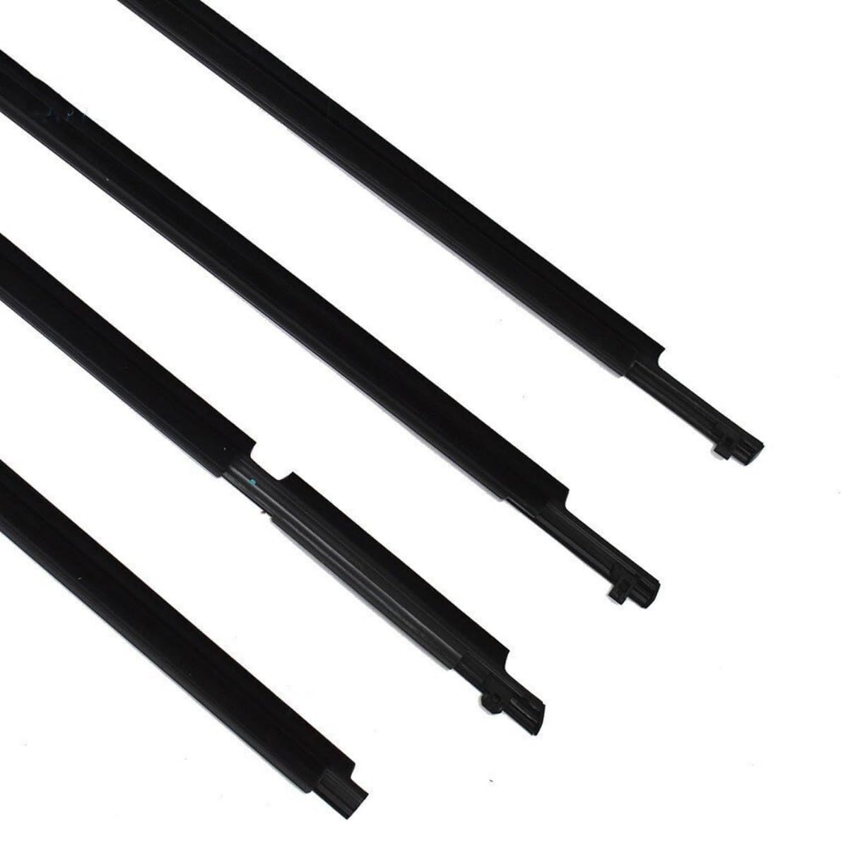 Taśma uszczelniająca do drzwi samochodu Pasuje do RAV4 2009-2012 75720-0R020 75710-0R020 75740-0R020 4 szt. Uszczelka okna samochodu czarna