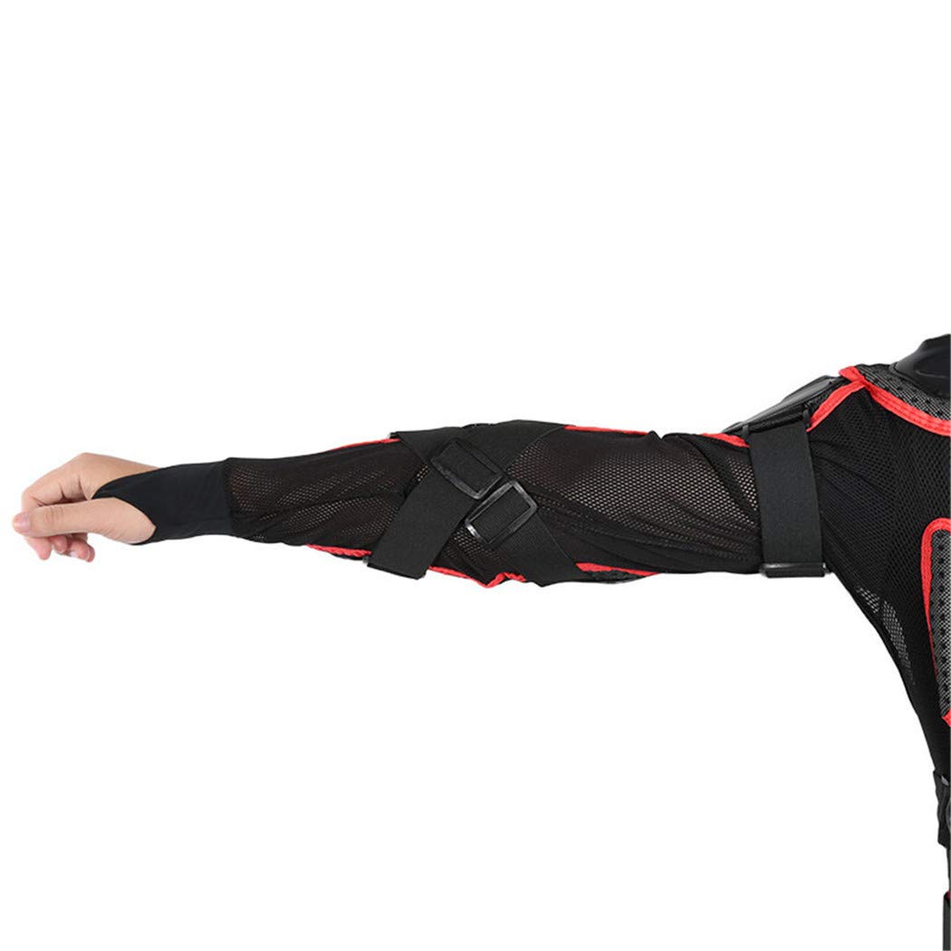 Motorcycle Jacket Motorbike Riding Jacket Full Body Armor for Men Spine Chest Protection Gear — view 4