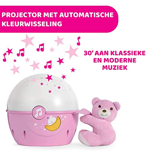 Chicco - Projectielamp Next2Stars - Sterrenprojector voor Baby - Sfeerlicht en Muziek - Voor Babybed of Reiswieg… - Image 3