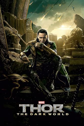 Close Up Póster Marvel Thor 2 - The Dark World/El Mundo Oscuro Loki (61cm x 91,5cm)