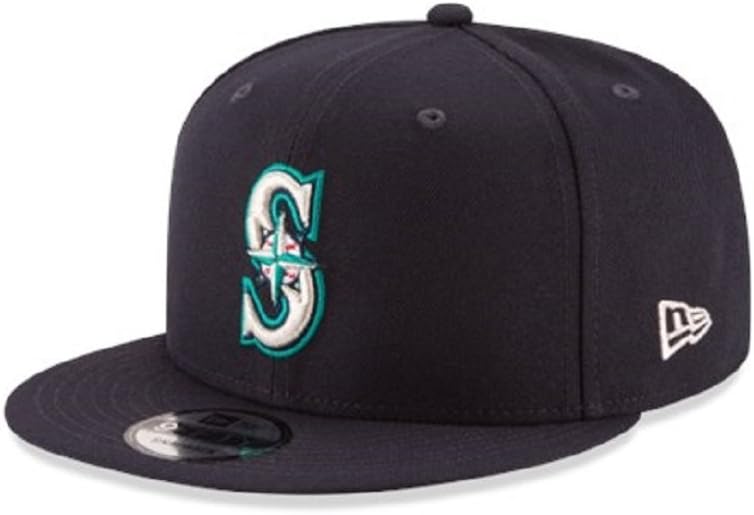 9Fifty MLB Seattle Mariners Basic Navy Snapback Hat 11591005 One Size