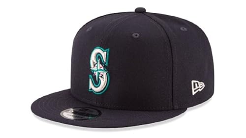 Seahawks New Era 9FIFTY Snapback — College Navy/Green — officially licensed fan gear