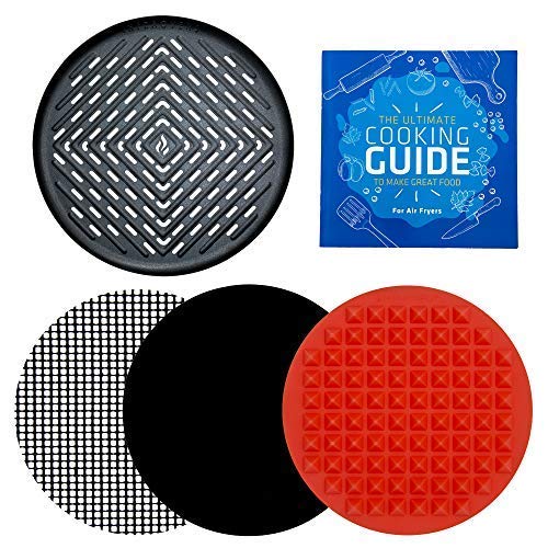 Air Fryer Accessories Grilling Pan + Baking Tools Compatible with Bella, GoWise USA