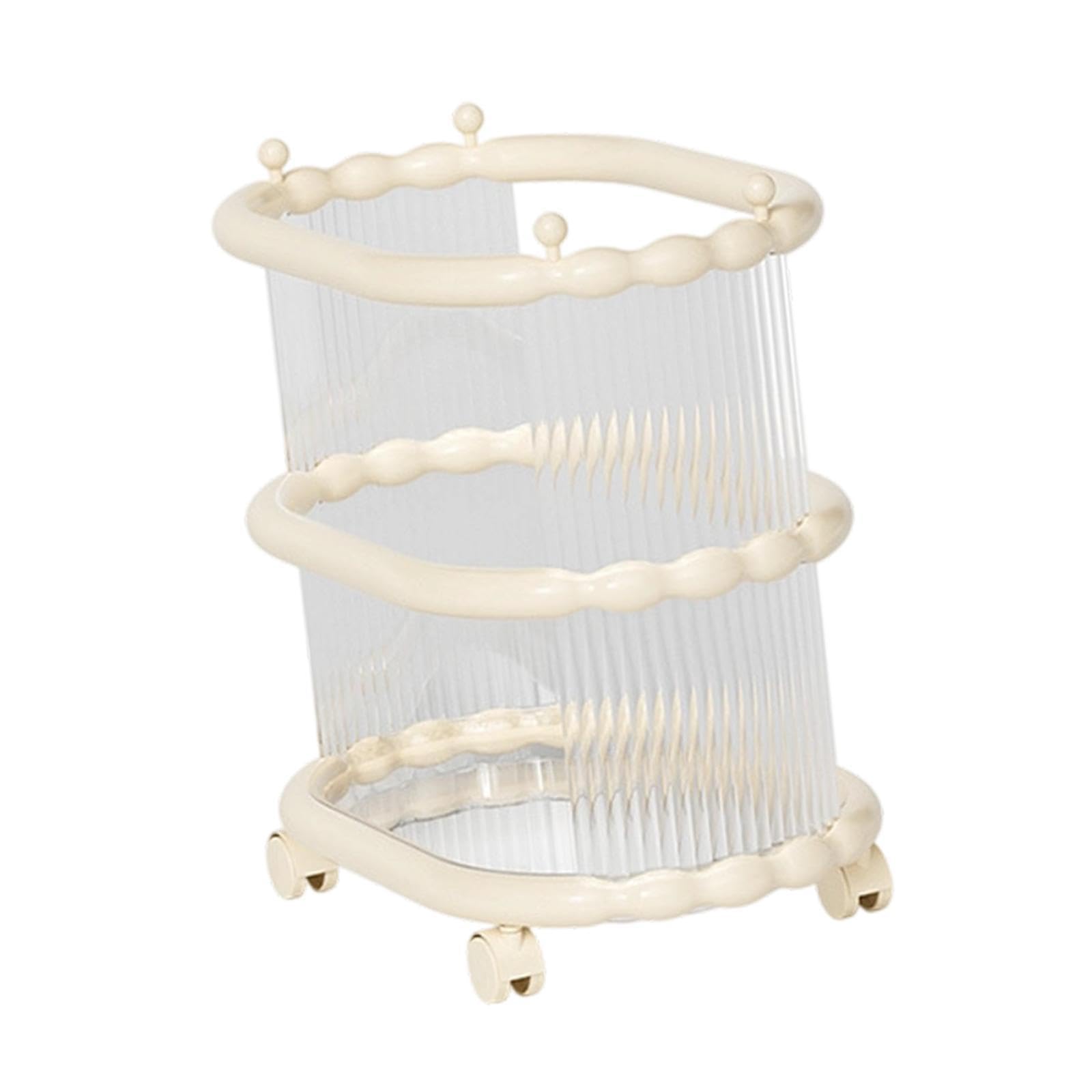 Colaxi Yoga Mat Storage Rack Cart with Caster Wheels Organization Exercise Multifunctional Kettlebells Weight Rack Storage Organizer, 46cmx30cmx47cm