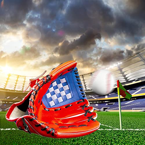 Baseball Softball Fielding Glove Teeball Glove Durable Batting Gloves Infield Catcher Mitts For Beginner Outdoor Sports Youth Adults, 10.5Inch #TOP5
