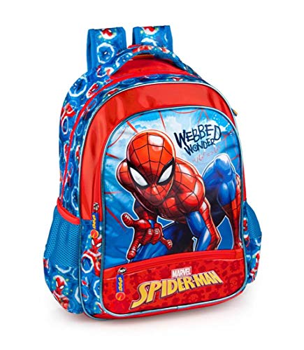 Marvel Spiderman Mochila para Niños 39x32x15 cm Escuela