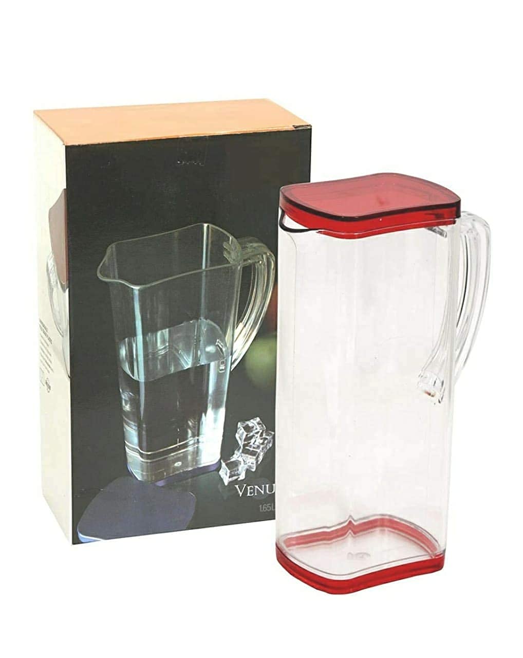 KD ZONE 2 L Water Unbreakable Water Jug Transparent Home use Milk, Coffee, Tea, Juice, Beer Jug Jug Plastic 3