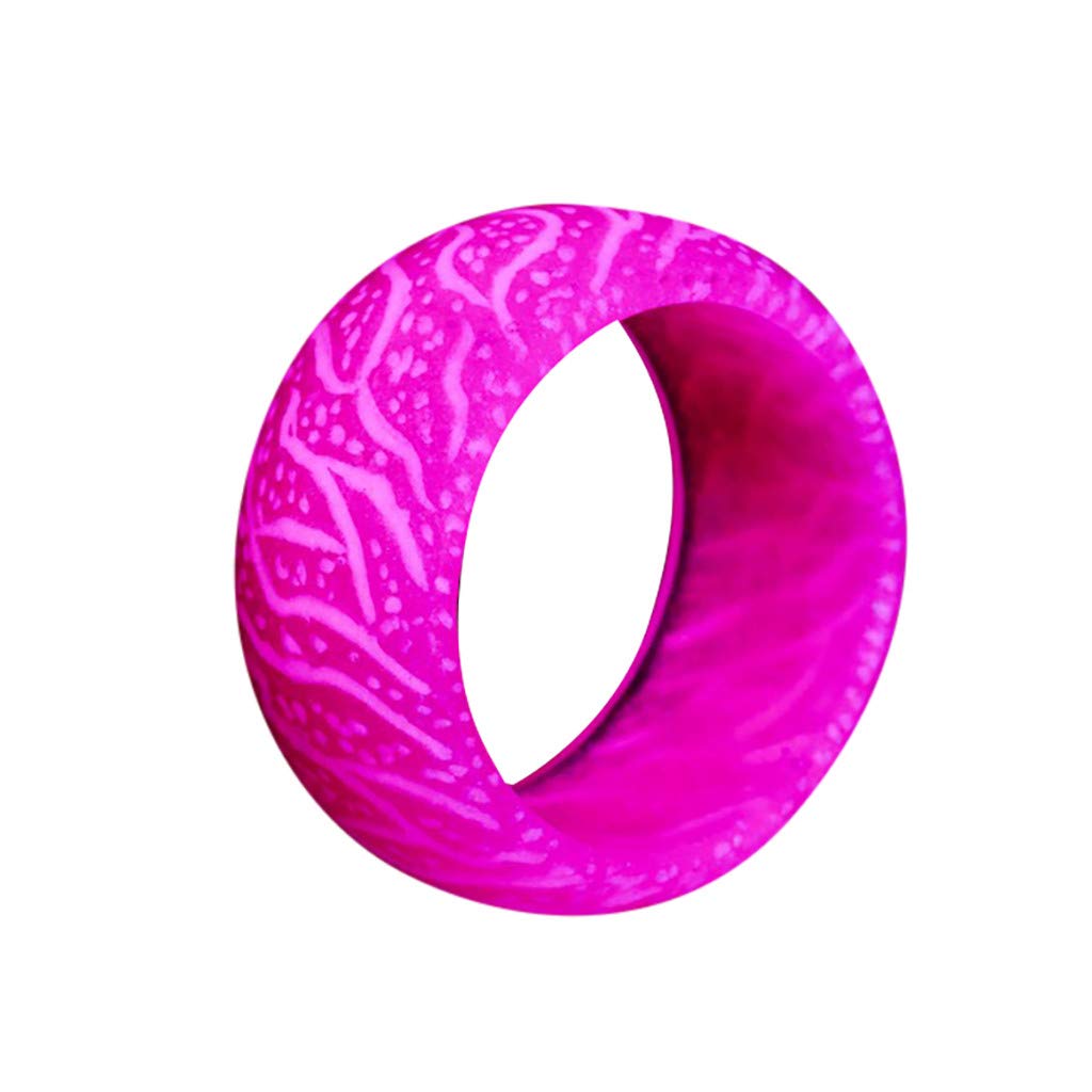 SXFSE Rings for Women, Glow Galaxy Ring Christmas Ring