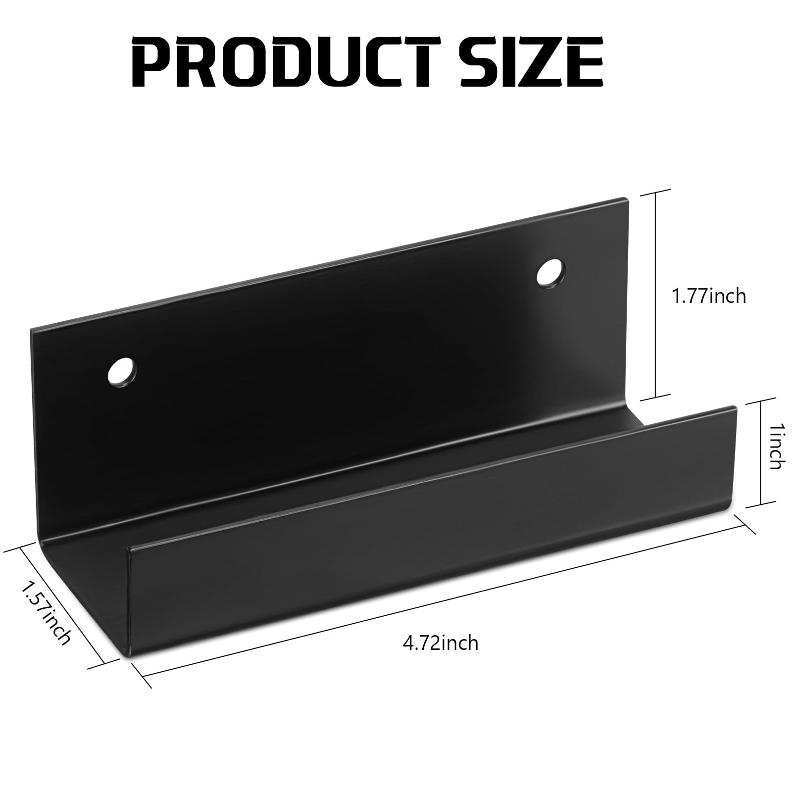 Blulu Pack Of 4 Wall Mount Ladder Wall Wheelbarrow Hanger Steel Garage Storage Hook Wheelbarrow Hanger Heavy Duty Garage Storage Organiser For Hanging Ladders, Trolley, Chair, Bicycle