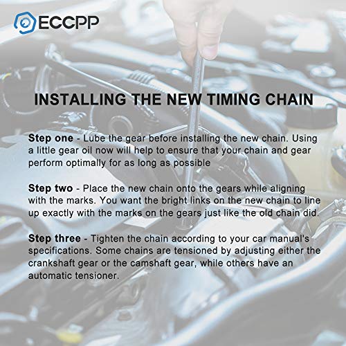 image for ECCPP Timing Chain Kit fits for 1997-2007 Ford E150 F150 Explorer Expe