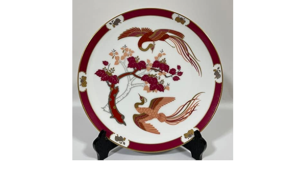 大倉陶園 限定版飾皿 「比翼連理」岡本孝文 フランクリン