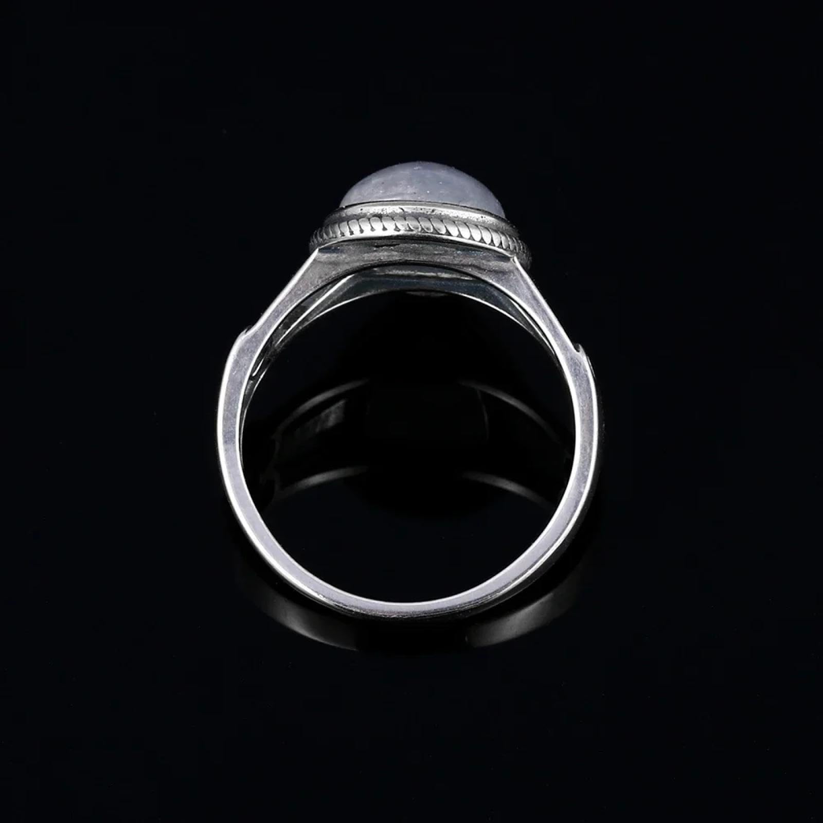 Ring Ringe Damen Bijouterie Herren Wassertropfenförmiger Natürlicher Mondsteinring Für Frauen, Hochzeit, Feiner Schmuck, Party, Geburtstag