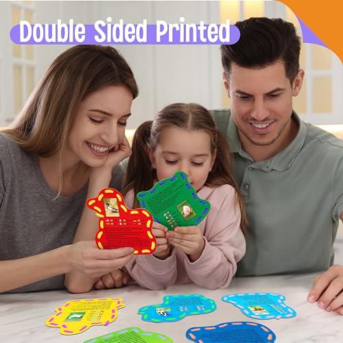 Image of SpriteGru 9 PCS Kids Lacing Cards, 9 Double Sided Farm Animals Sewing Cards with 9 Colorful Laces, Educational & Learning Toys for Preschoolers, Kids Ages 3+