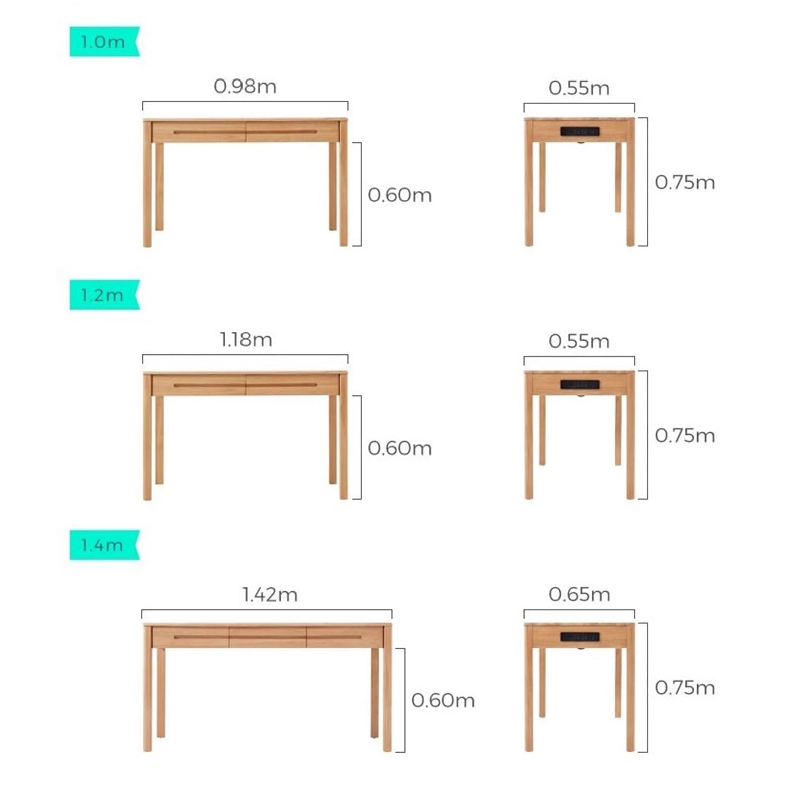 Organizer da scrivania in legno con cassetti, porta cancelleria portatile per ufficio e studio, elegante accessorio da scrivania per casa e ufficio, ideale per studenti e professionisti