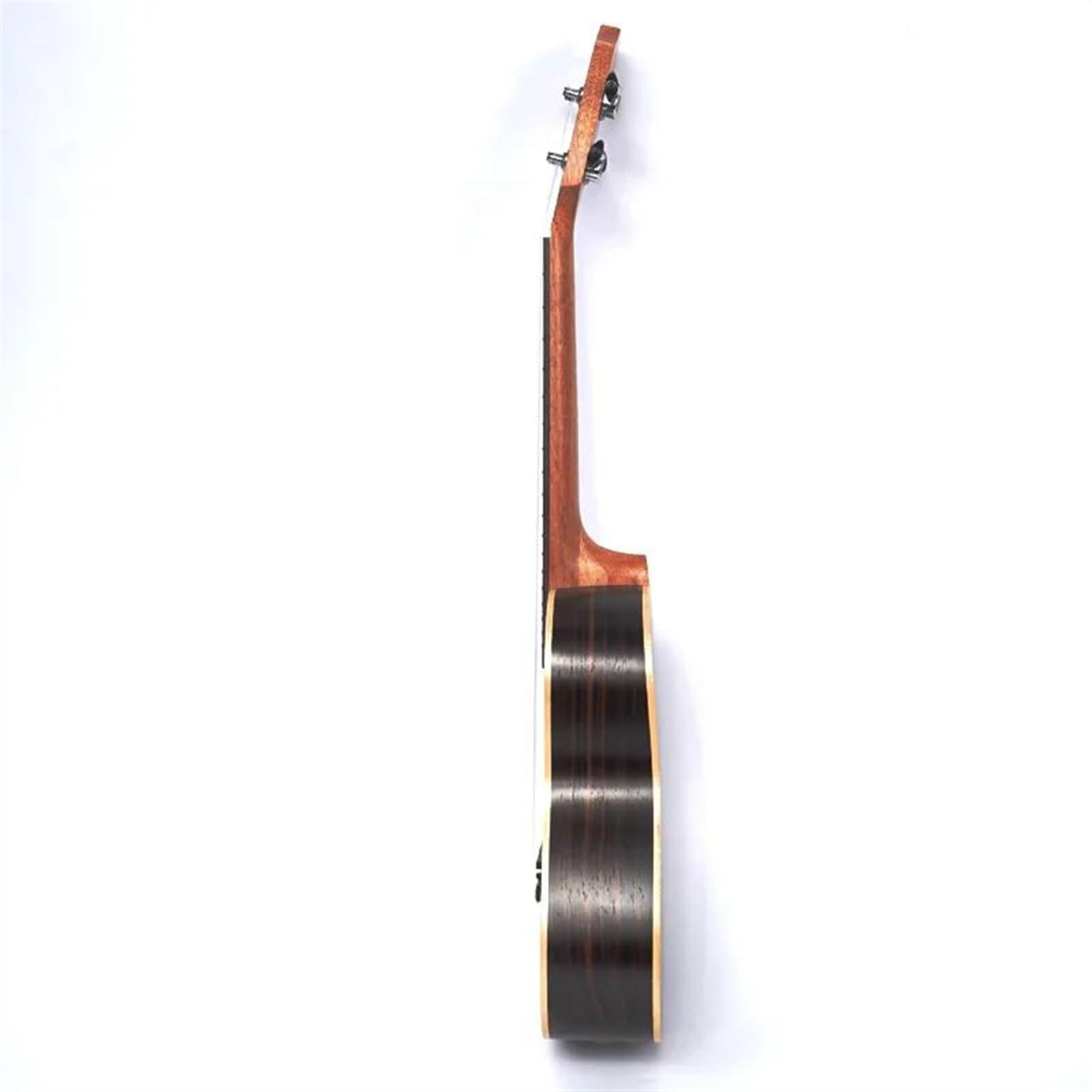 Gitara Basowa Ukulele 4-strunowe Drewno Hebanowe 23-calowe Ukulele Początkujący Mały Instrument Gitarowy Ukulele dla Początkujących