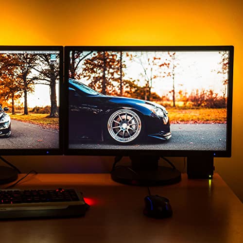 Image of DC 5V USB COB Orange LED Strip Light Dimmable IP65 Waterproof 6.6ft /2M | USB Powered 640LEDs with Dimmer High Brightness Flexible LED Tape Lights