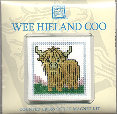 Betterware Wee Hieland Coo Magnet Kit, Clear,White - Image 2