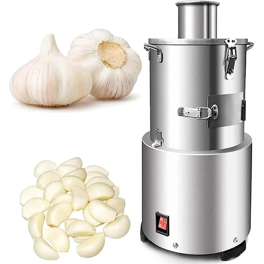 UMJIGF 200W Commercial Electric Garlic Peeler, 30KG/H Garlic Peeling Machine Electric Garlic Separator, Kitchen Garlic Peel,