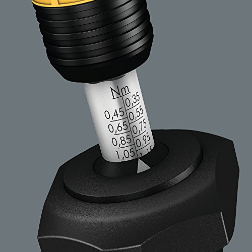 Wera 05074730001 Kraftform ESD 7440 Hexagon Torque Screwdriver, 1/4